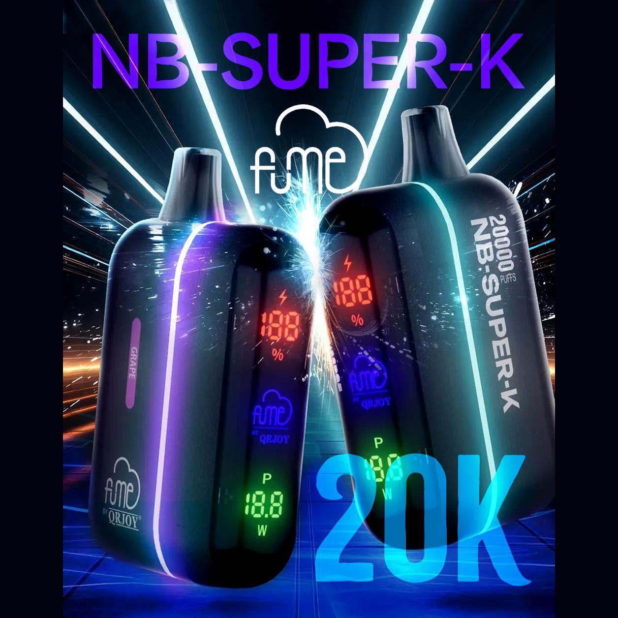 Fume NB Super-K 20,000 Puffs Disposable Vape