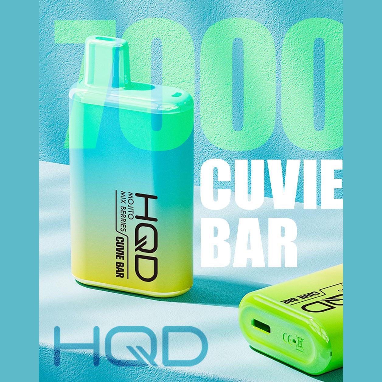 HQD Cuvie Bar 7,000 Puffs Disposable Vape