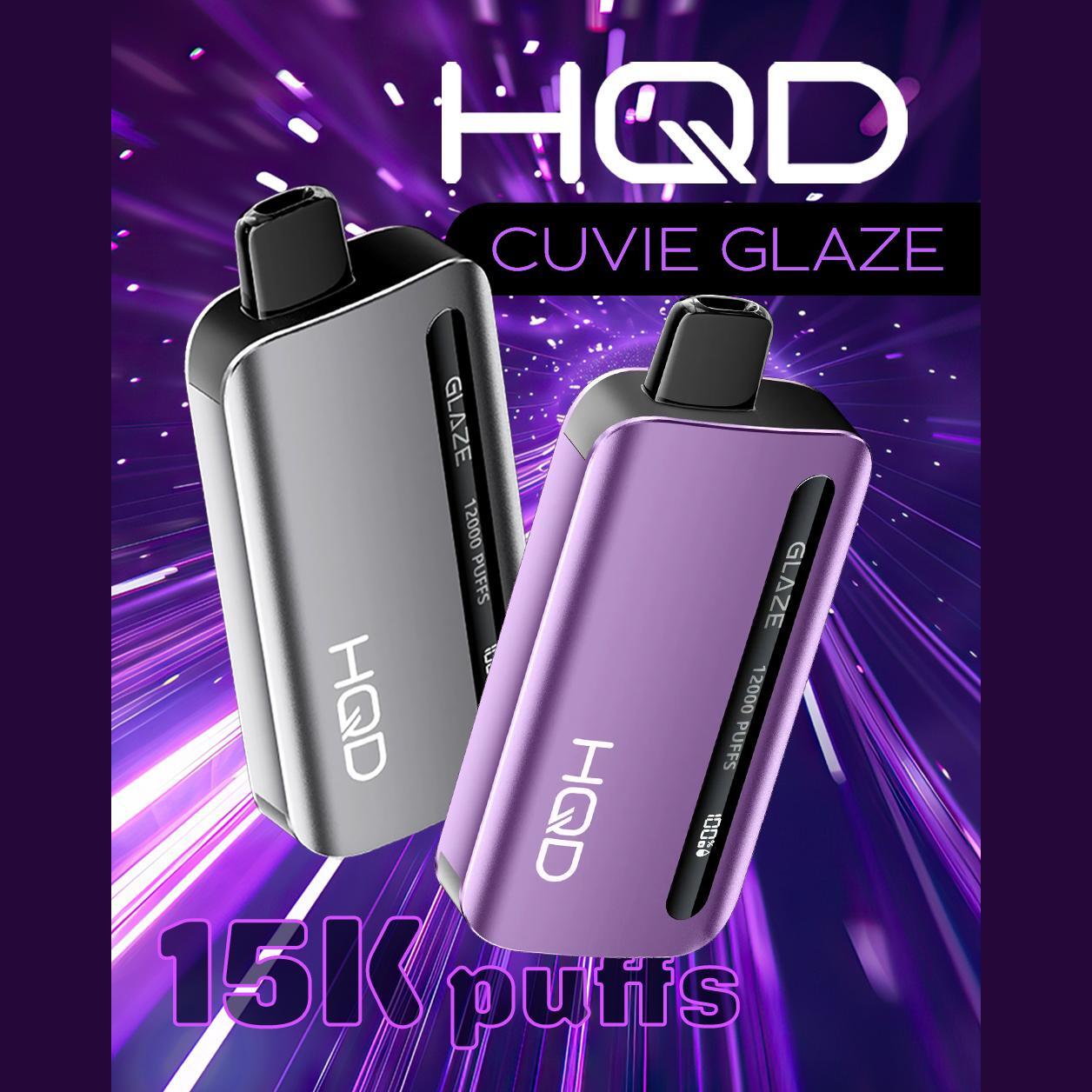HQD Cuvie Glaze 15,000 Puffs Disposable Vape