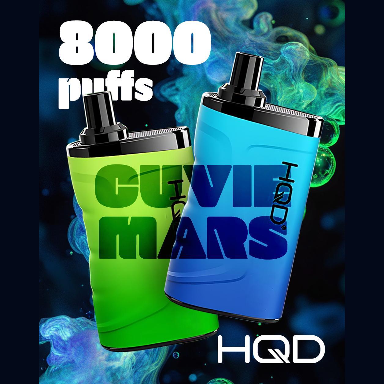HQD Cuvie Mars 8,000 Puffs Disposable Vape