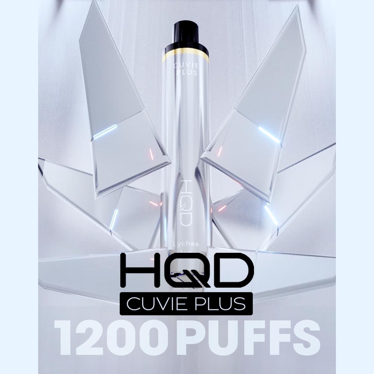HQD Cuvie Plus 1,200 Puffs Disposable Vape