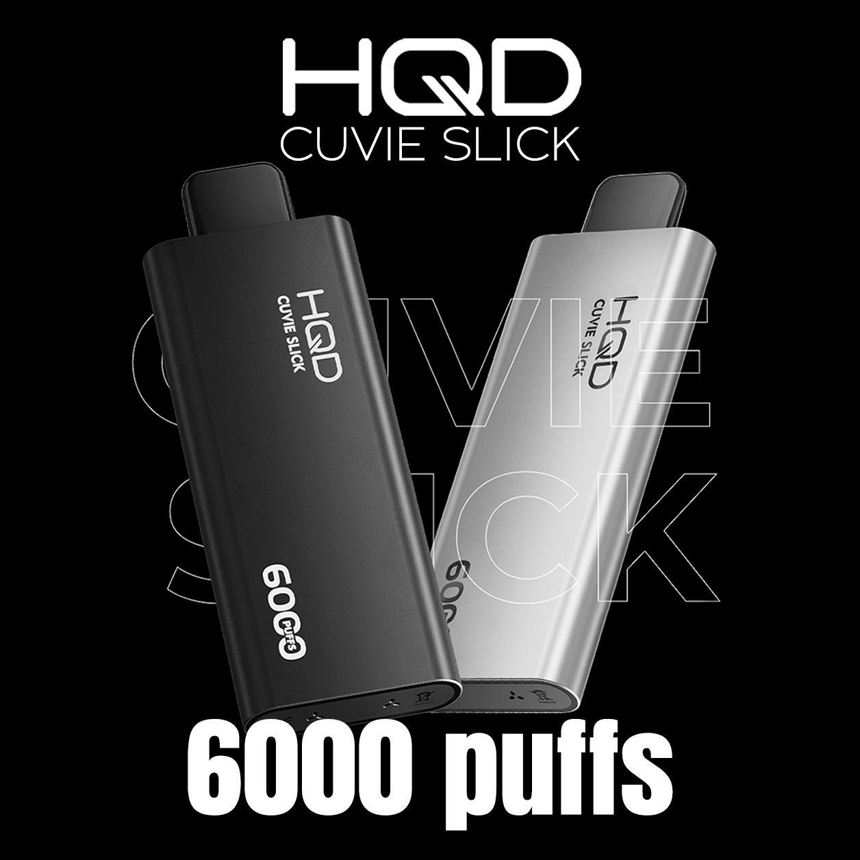 HQD Cuvie Slick 6,000 Puffs Disposable Vape