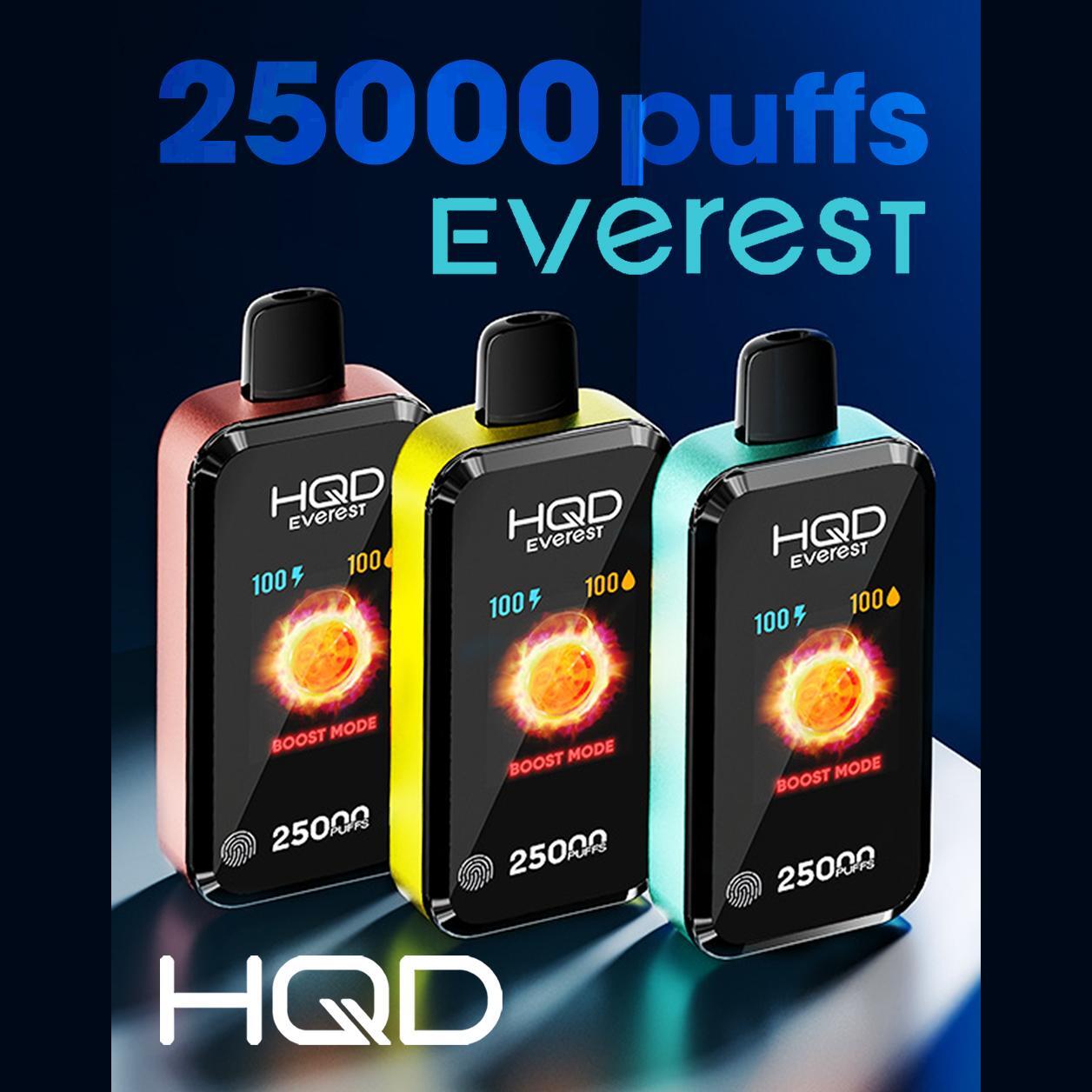 HQD Everest 25,000 Puffs Disposable Vape