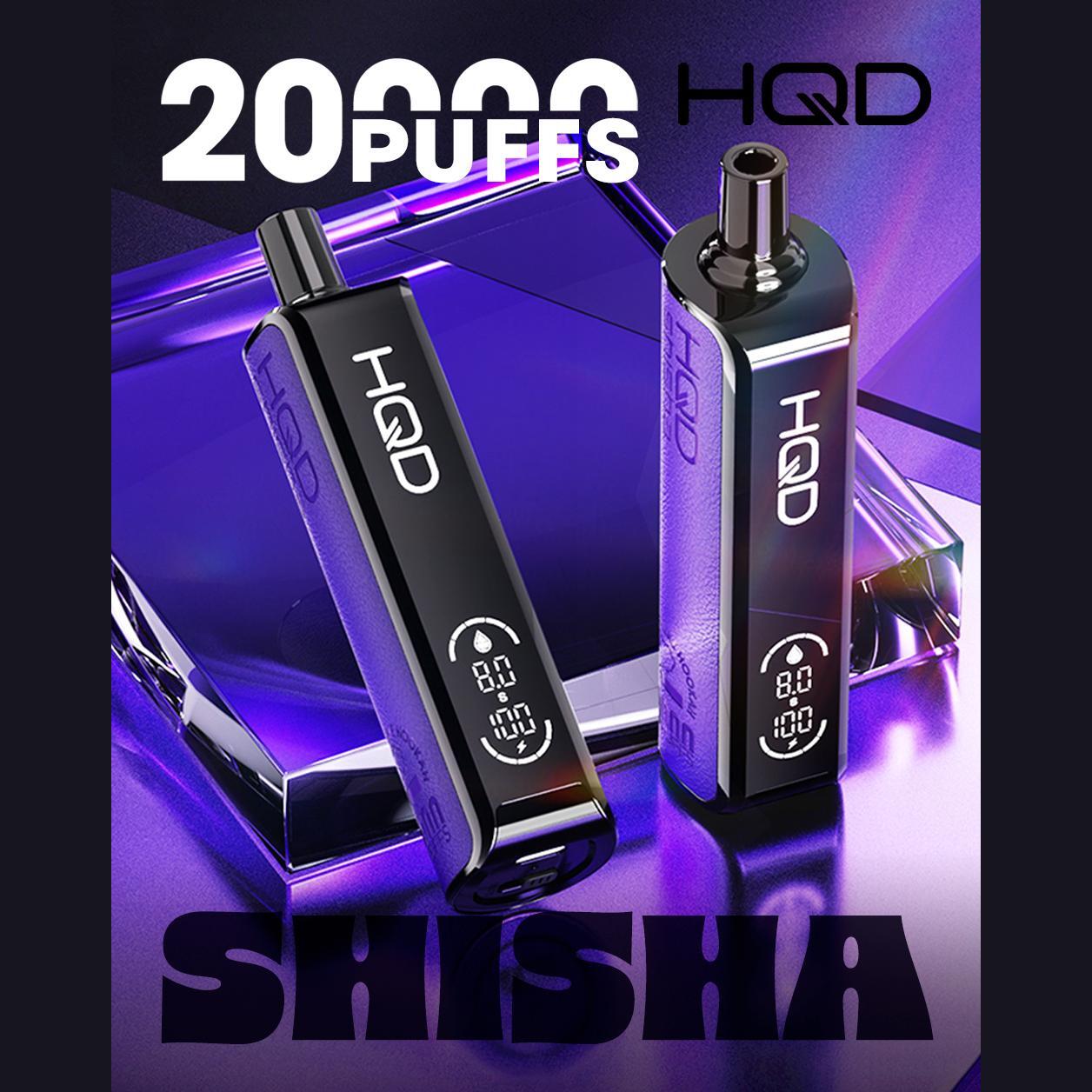 HQD Shisha 20,000 Puffs Disposable Vape