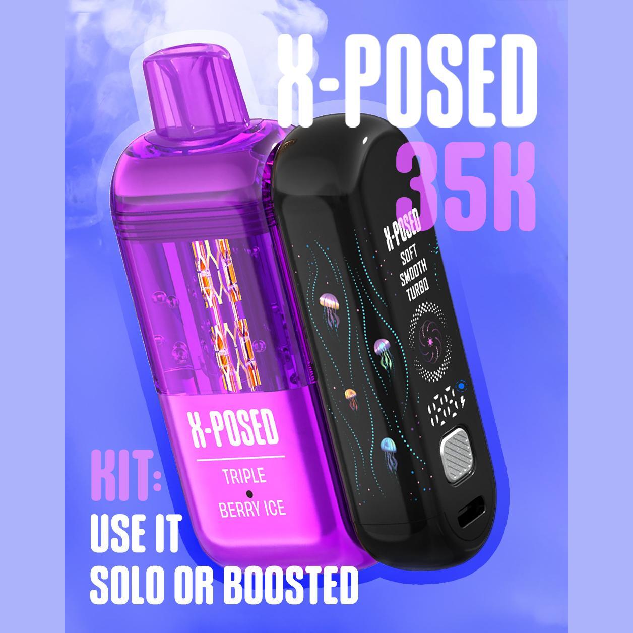 X-POSED 35,000 Puffs Kit Disposable Vape