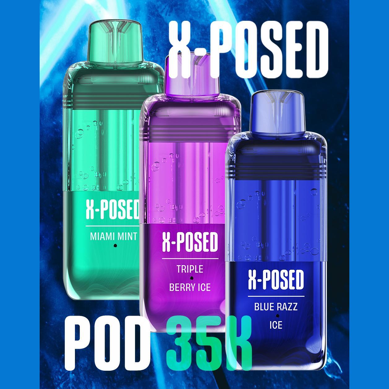 X-POSED POD 35,000 Puffs Disposable Vape