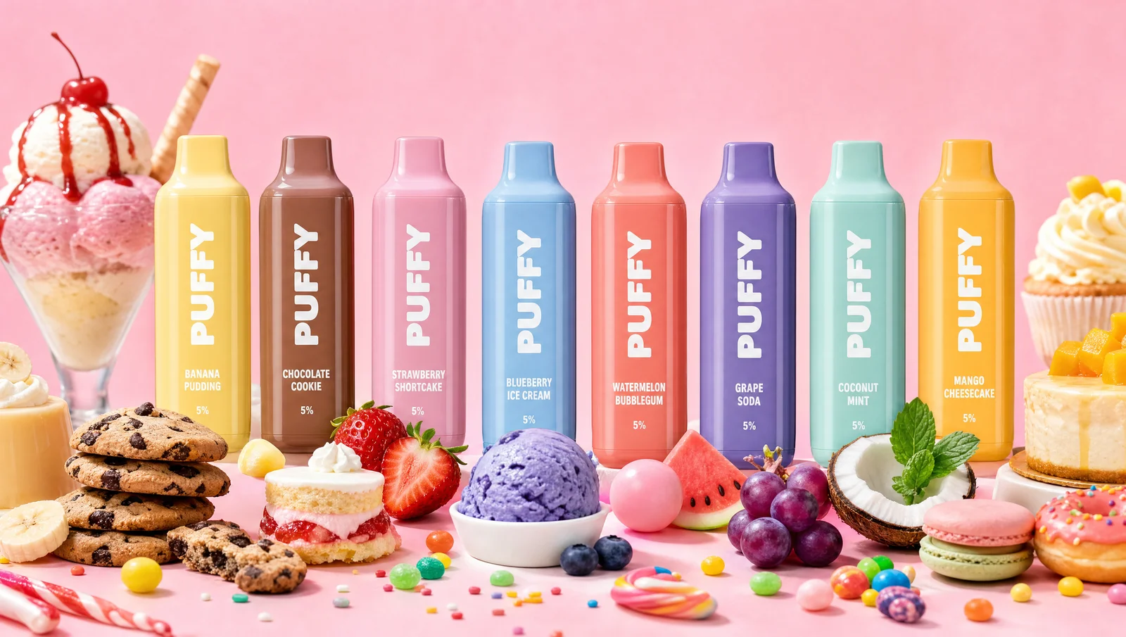 Image for Best Dessert Flavor Disposable Vapes 2026: Top 10 Sweet Picks Ranked