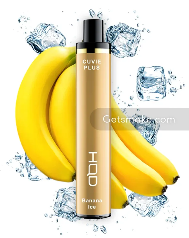 HQD Banana Ice HQD Cuvie Plus Disposable Vape - Banana ice
