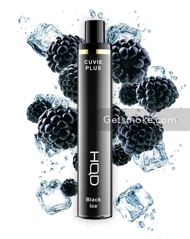 HQD Black Ice HQD Cuvie Plus Disposable Vape - Black ice