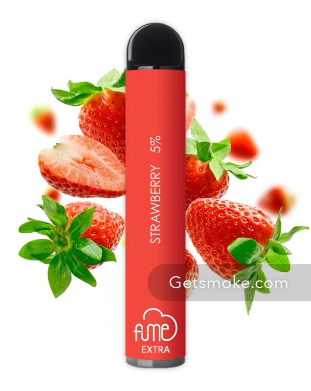 FUME Strawberry Fume Extra Disposable Vape - Strawberry