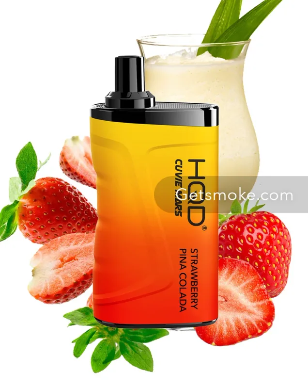 HQD Strawberry Pina Colada HQD Cuvie Mars Disposable Vape - Grapey