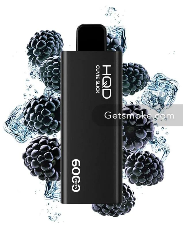 HQD Black Ice HQD Cuvie Slick Disposable Vape - Black ice