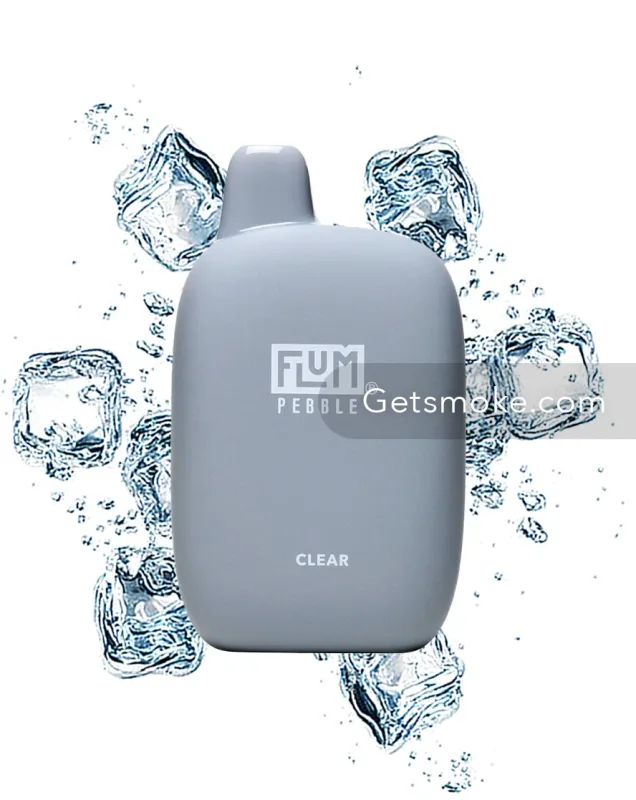 Flum Pebble Clear Flum Pebble Disposable Vape - Clear