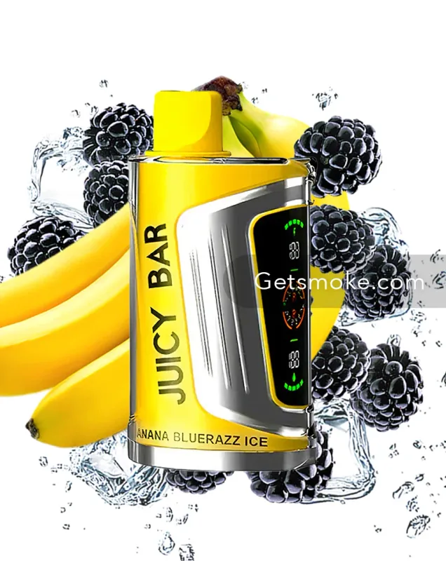 Juicy Bar Banana Bluerazz Ice JUICY BAR JB25000 PRO MAX Disposable Vape - Banana