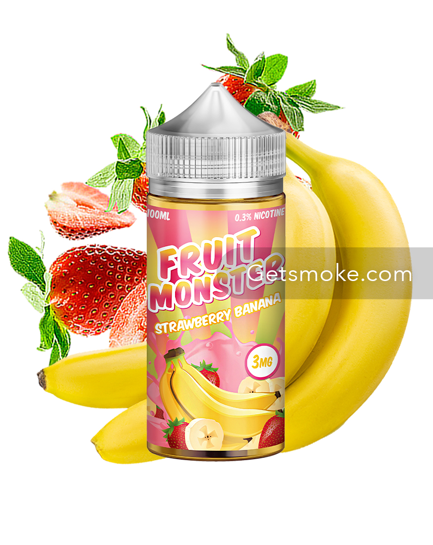 Lost Art Strawberry Banana Fruit Monster 100ml