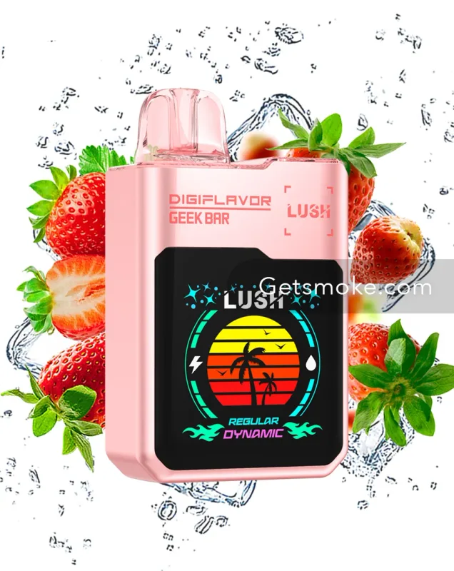 Geek Bar Strawberry Ice - Digiflavor Geek Bar LUSH - Strawberry