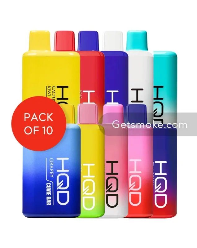 HQD HQD Cuvie bar Pack of 10 - Black dragon