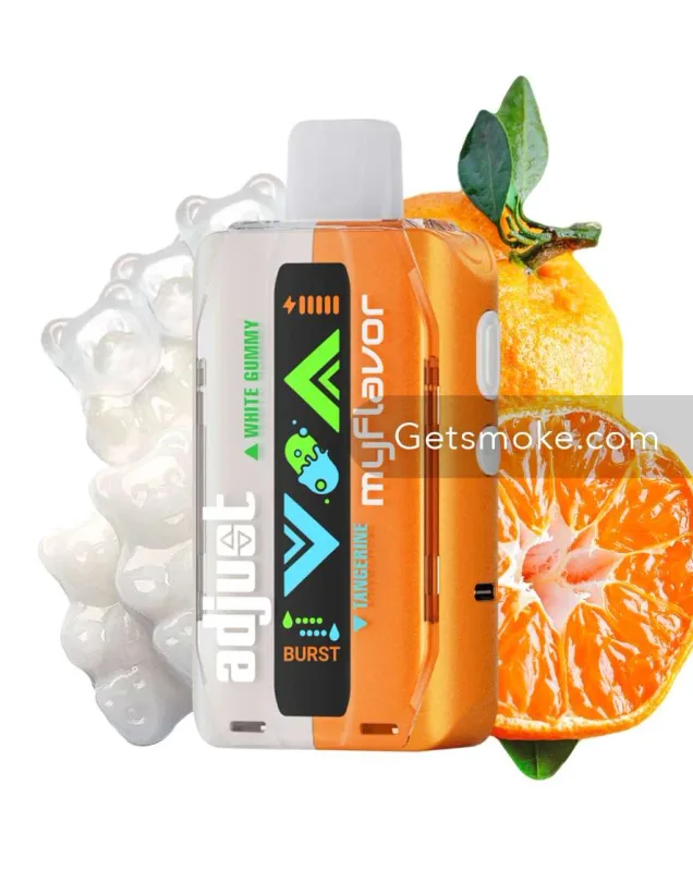 Adjust Tangerine White Gummy - Adjust MyFlavor - Tangerine