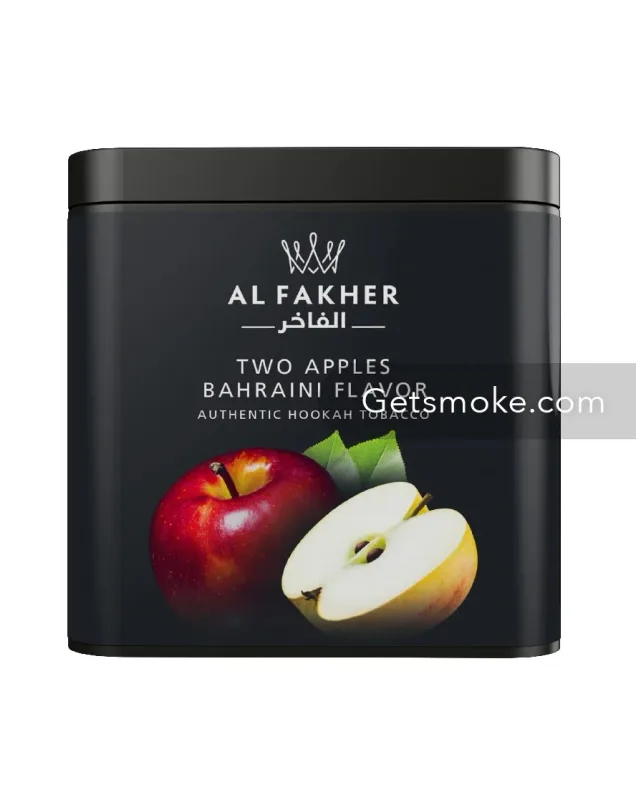 Al Fakher Al Fakher Tobacco 250g - TWO APPLES BAHRAINI - Two Apples Bahraini