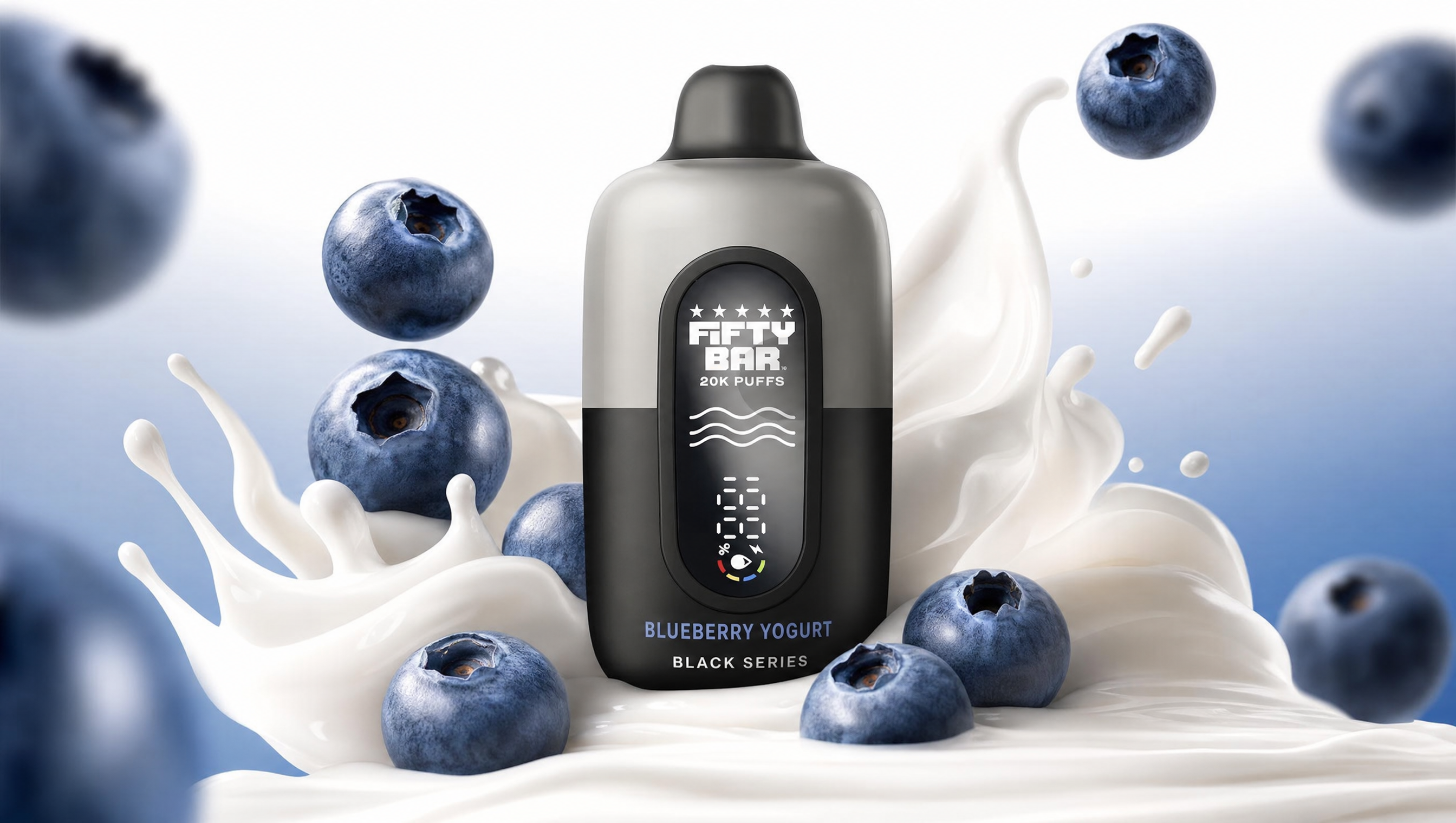 Image for Blueberry Yogurt Fifty Bar Review 2026: Is It the Best Dessert Vape?