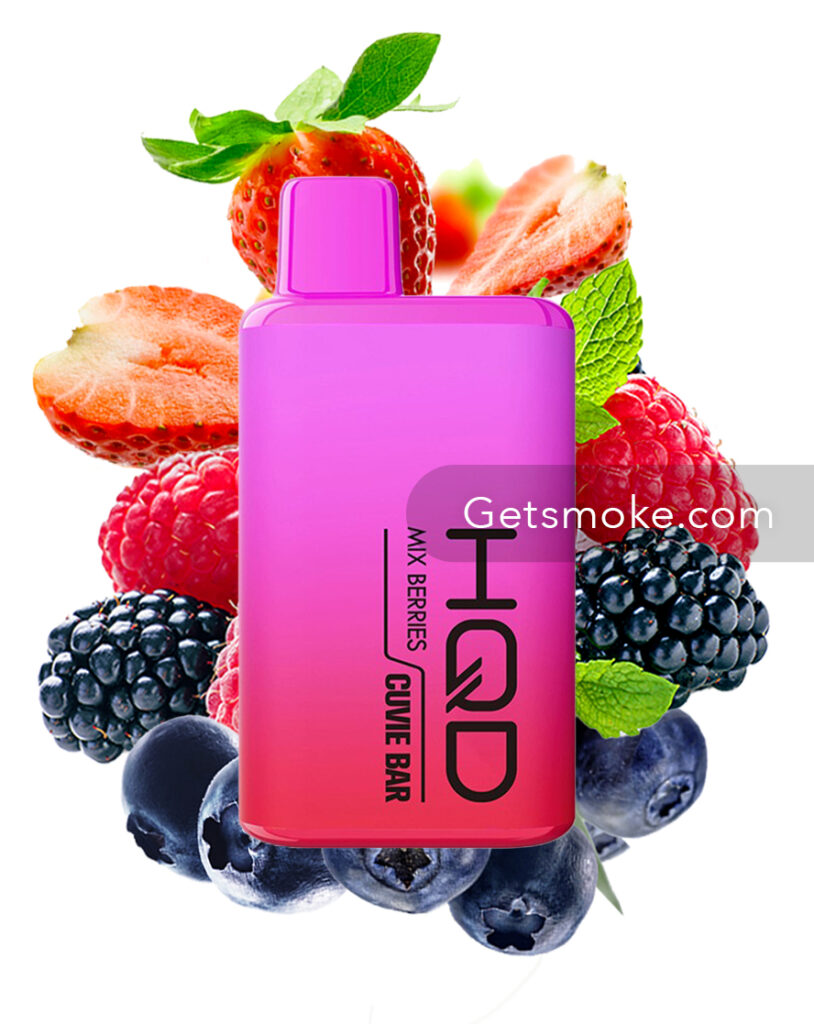 Mix Berries Hqd Cuvie Bar Disposable Vape Get Smoke