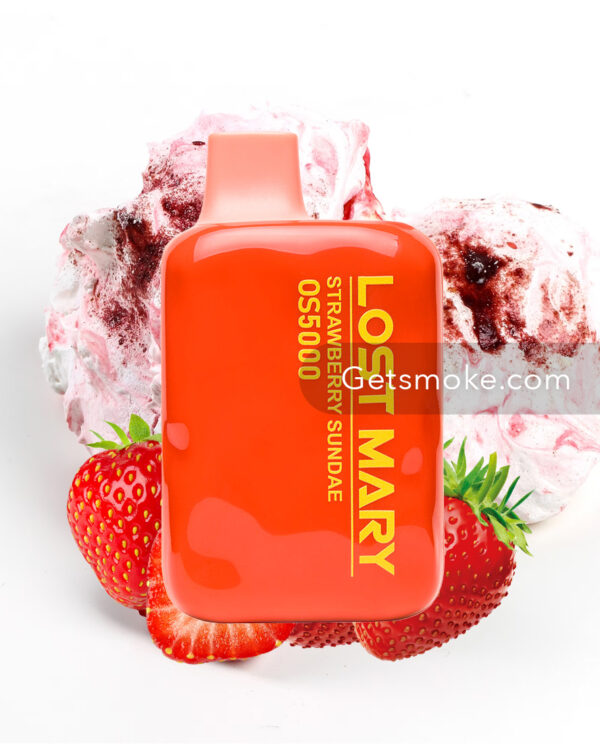 Strawberry Sundae Lost Mary OS5000 Disposable Vape