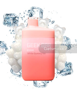 White Gummy Ice Geek Bar B5000