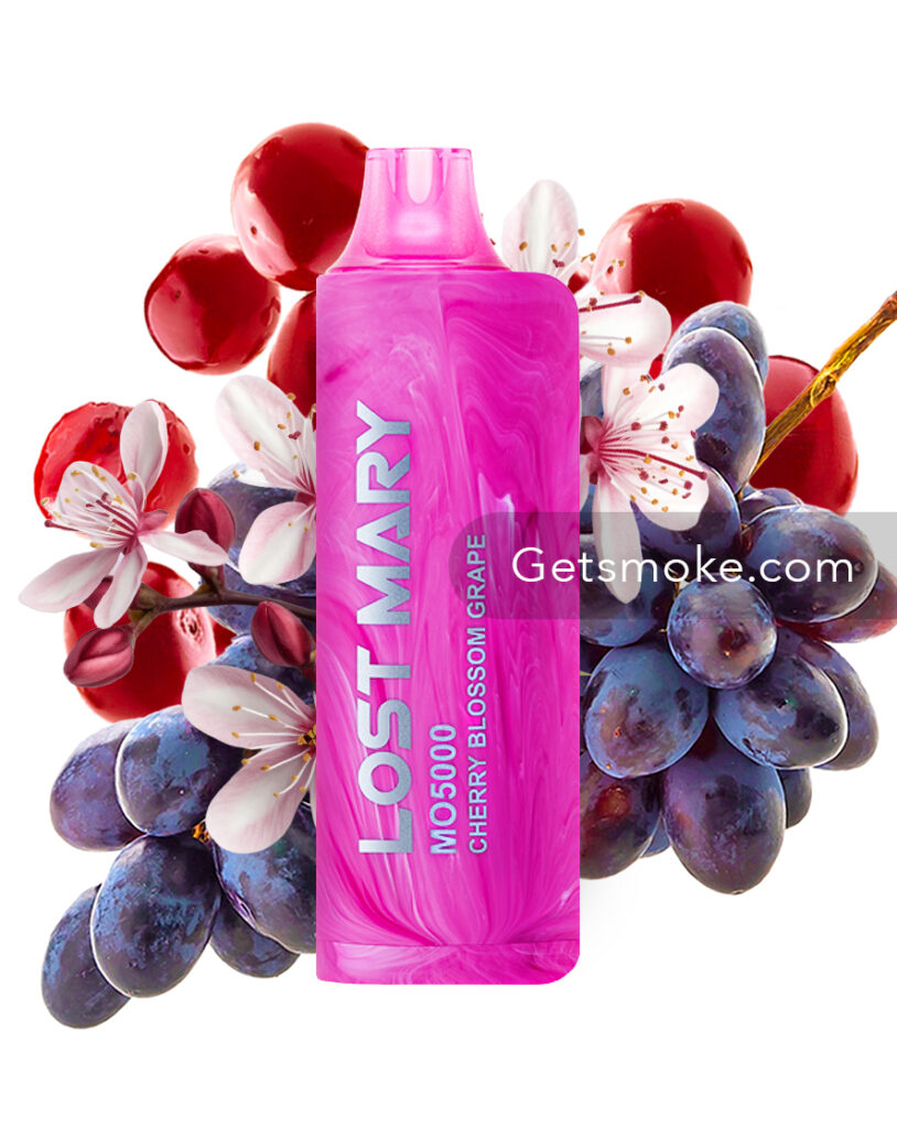 Cherry Blossom Grape Lost Mary MO5000 Disposable Vape