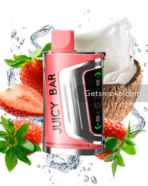 Caribbean Strawberry Coconut Ice JUICY BAR JB25000 PRO MAX