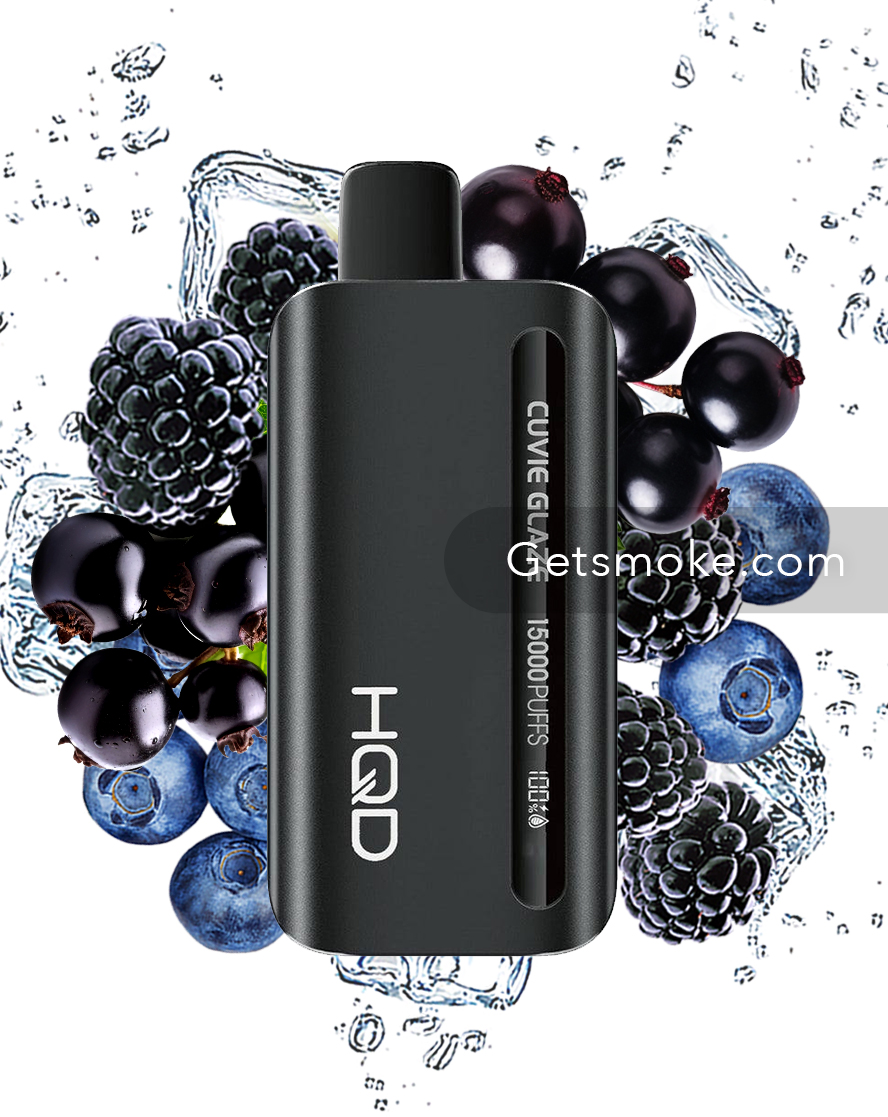 Black Winter HQD Cuvie Glaze - HQD Vapes | Get Smoke
