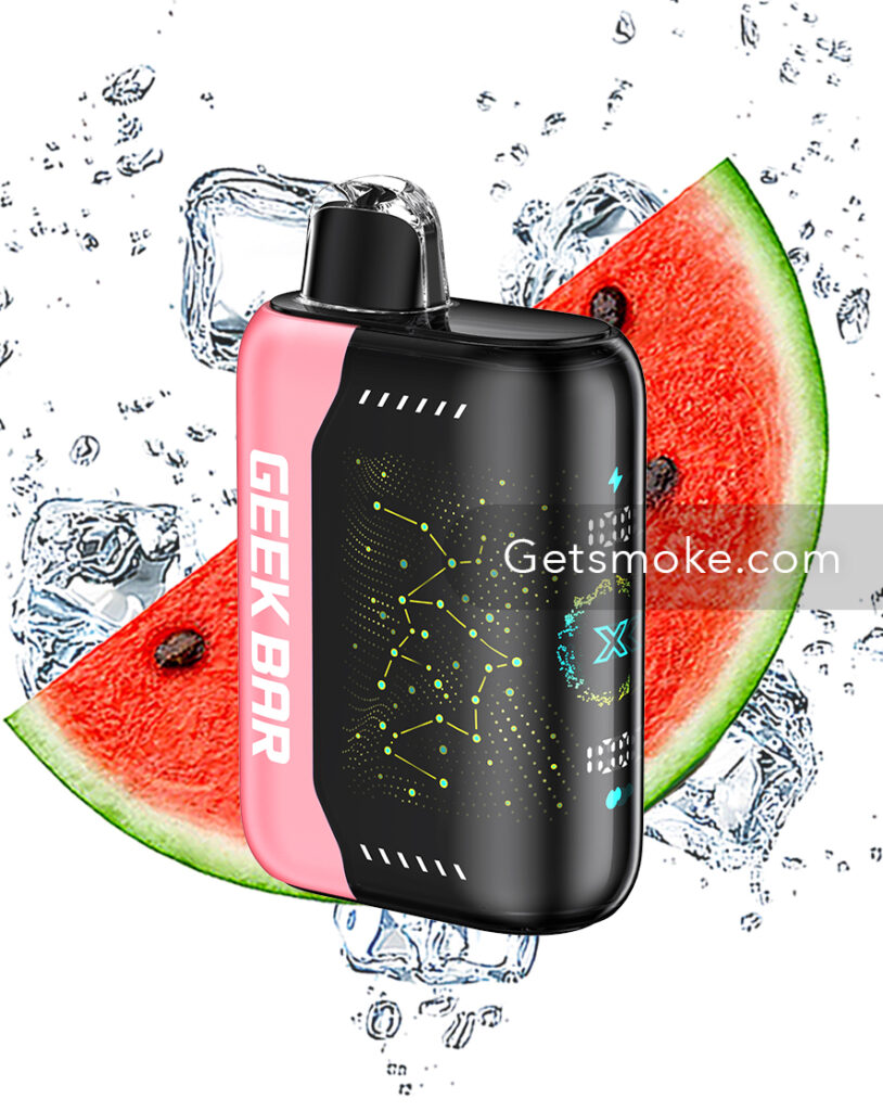 X 25 000 K (Nicotine-Free Australia Watermelon Ice Geek Bar Pulse