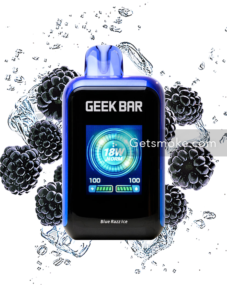 Blue Razz Ice Geek Bar Skyview | Geek Bar Vapes | Get Smoke