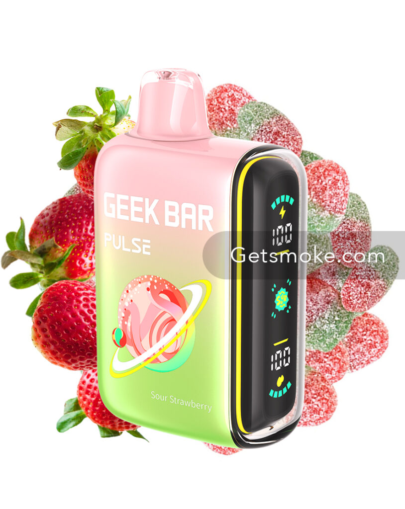 Sour Strawberry Geek Bar Pulse